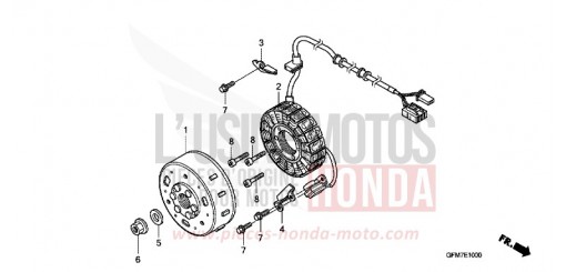 GENERATRICE NHX110WH8 de 2008